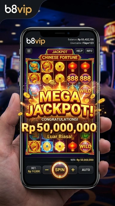 Tampilan utama aplikasi b8vip dengan berbagai pilihan aplikasi.