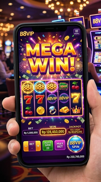 Pengguna menikmati pengalaman menyenangkan di b8vip.